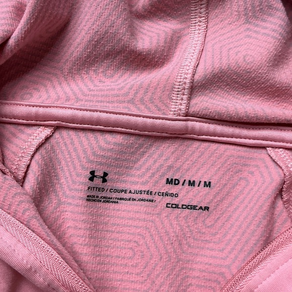 Under Armour Pink Hoodie Sweatshirt - Picture 2 of 4